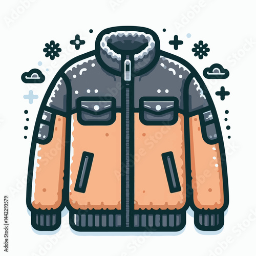 design, fleece, jacket, fashion, illustration, zipper, sweatshirt, pocket, vector, jersey, sweater, warm, unisex, coat, men, garment, male, winter wear, outerwear, puffer, bomber, fur, cardigan, hood,