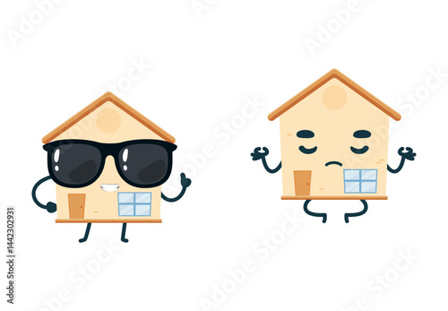 Set Mascot images of the House