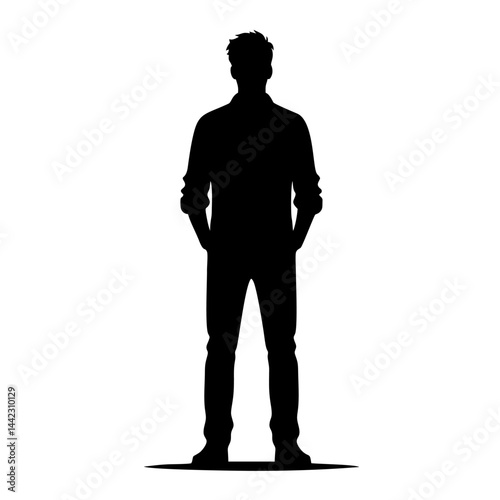 A vector man.