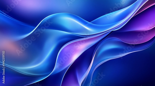  abstract celebration cool futuristic techy blue and purple -