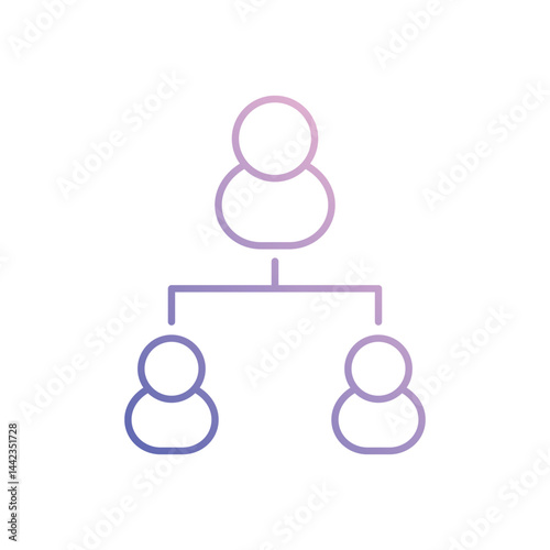 Coordination  Vector icon