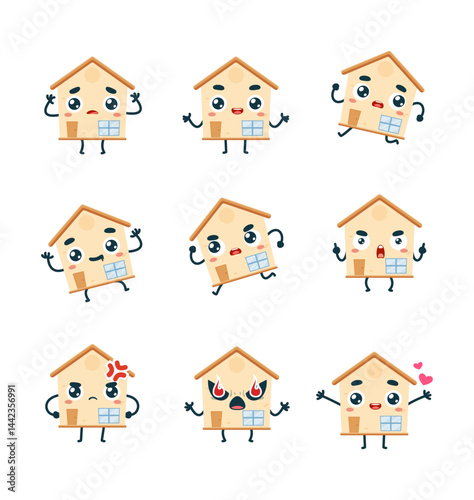 Set Mascot images of the House