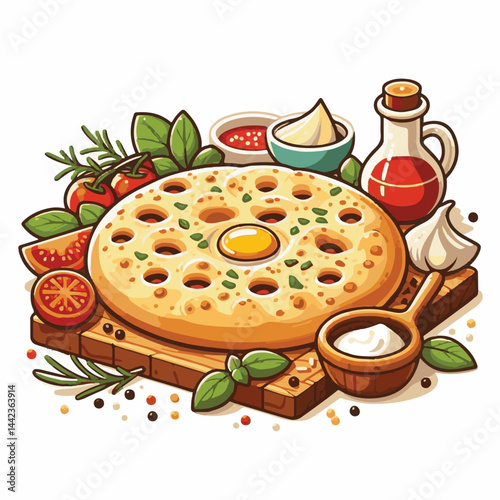 bread, focaccia, food, fresh, italian, snack, traditional, healthy, meal, lunch, oil, cuisine, dinner, baked, olive, rosemary, delicious, cooked, appetizer, homemade, rustic, background, breakfast, ba