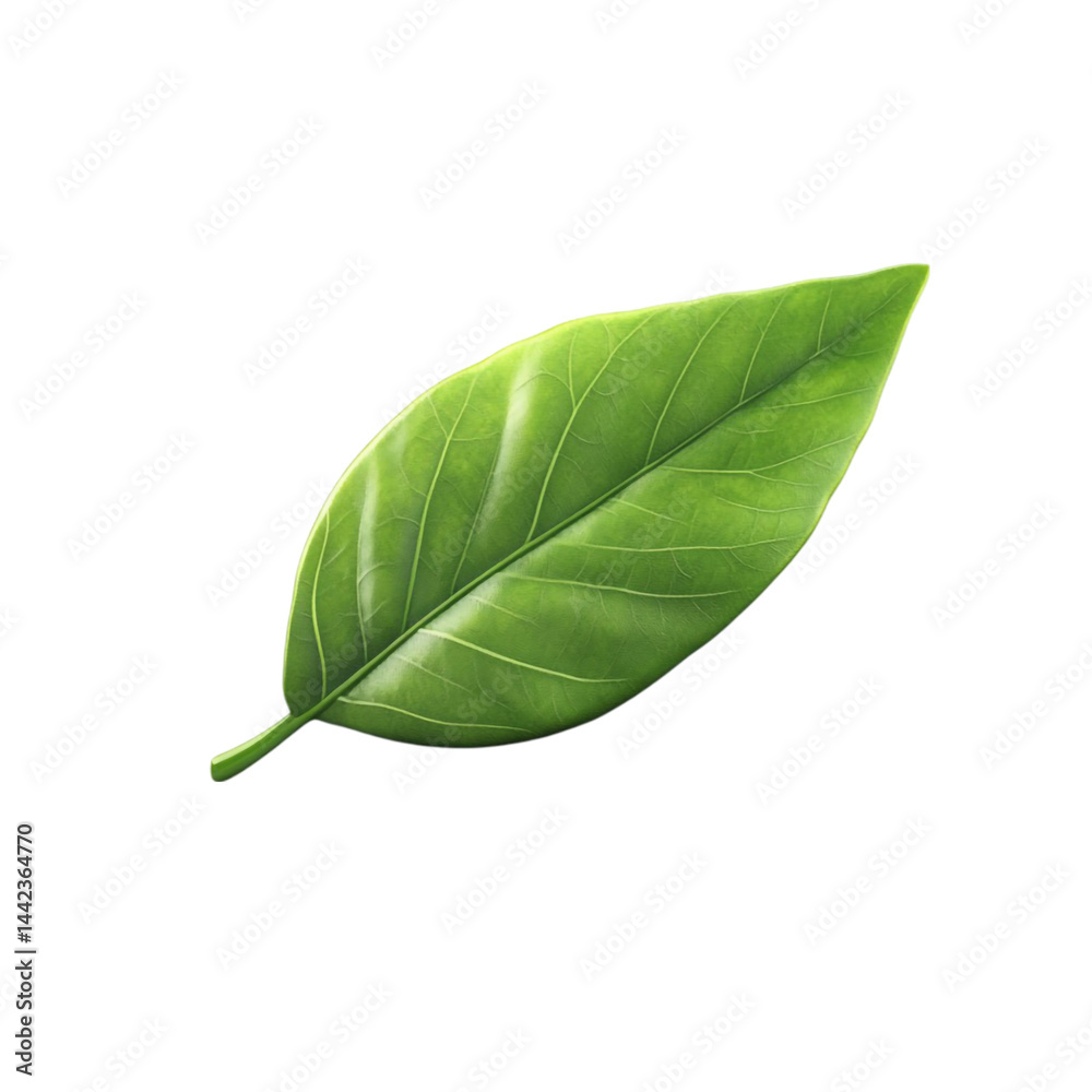 Obraz premium Green leaf on abstract background nature freshness ecology
