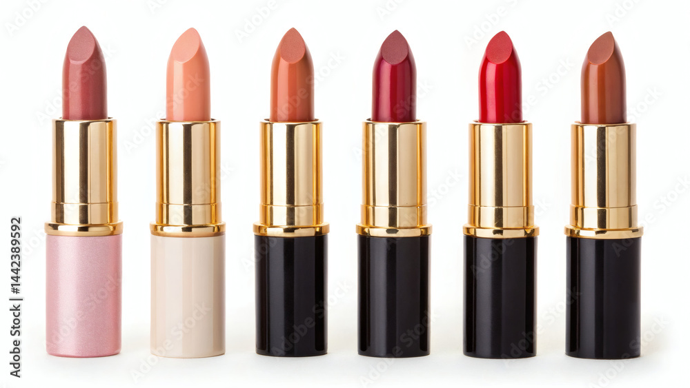 Obraz premium lipstick isolated on white background