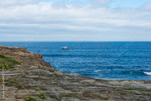 Beautiful coast near Rinlo, Ribadeo, Galicia, Spain