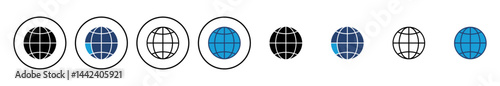 Web icon vector. go to web icon. web click icon