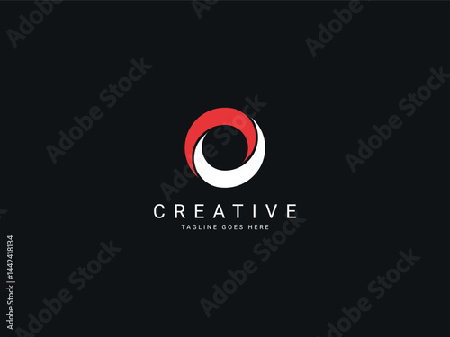 o modern letter logo
