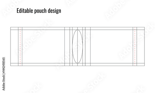 Pouch Dieline,box dieline, dieline packaging, Custom dimensions flexible packaging