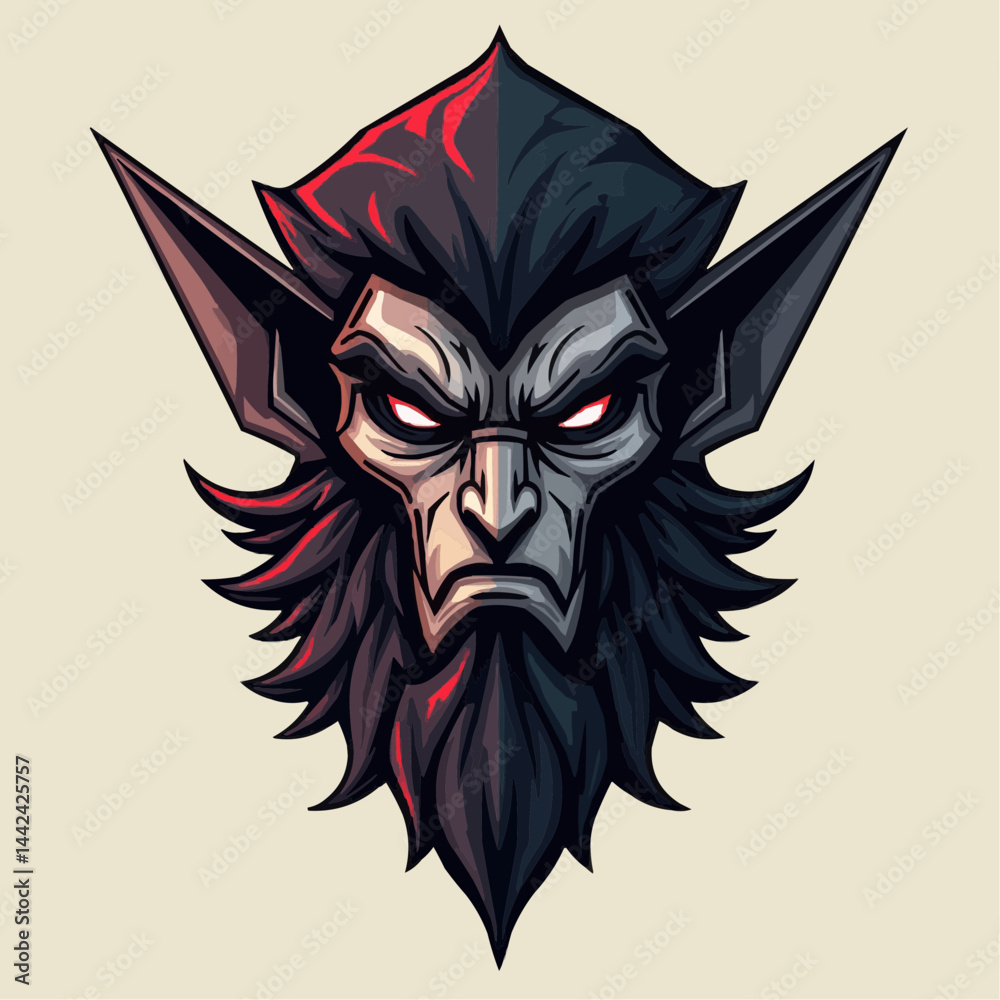 Skull Hero Mascot Logo – Esports, Gaming, and Fantasy Character Illustration Skull Hero Mascot Logo – Esports, Gaming, and Fantasy Character Illustration