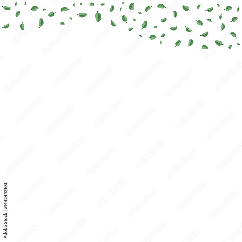 Obraz premium Fallen Leaves Shape Modern