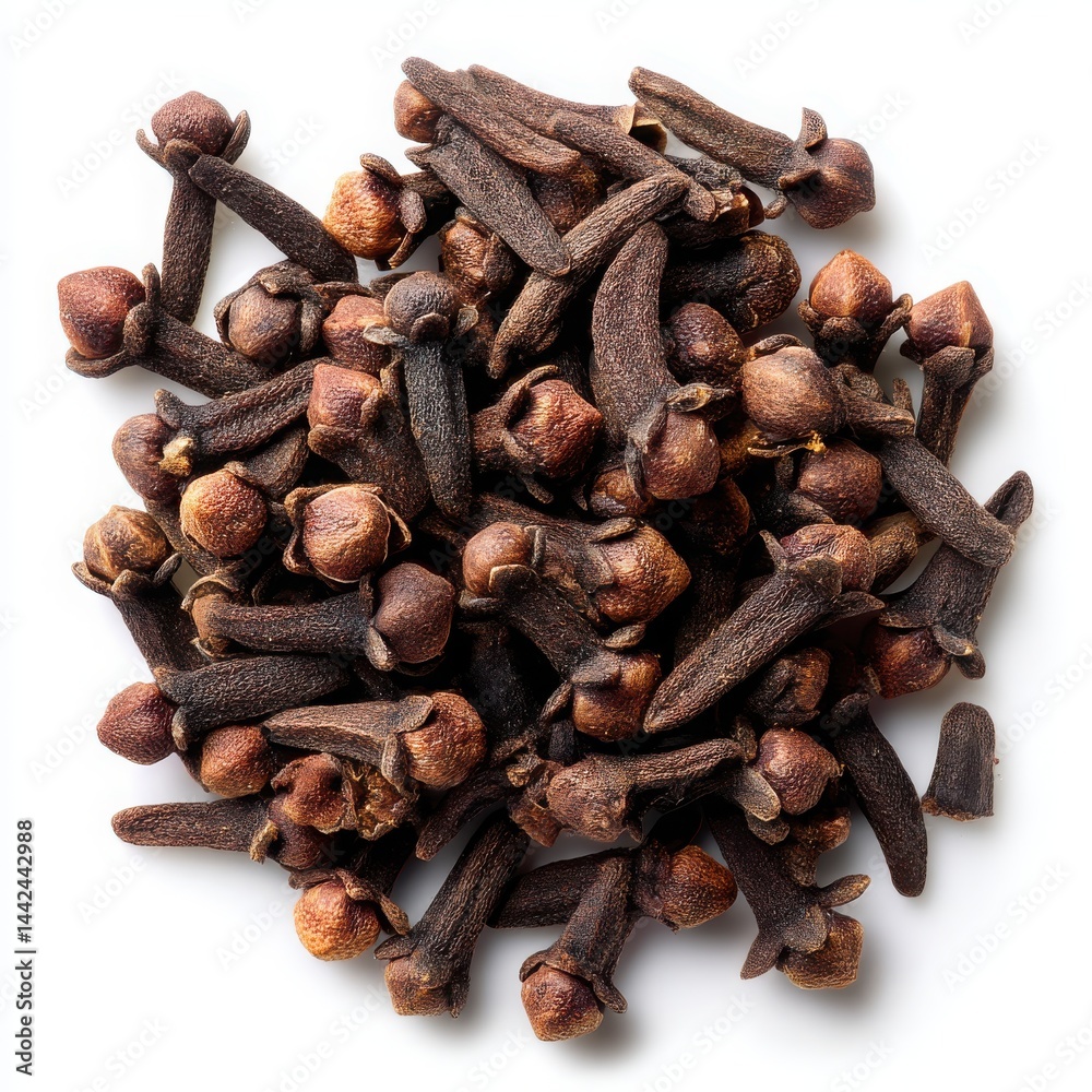 Cloves isolated on white. cloves on white background Cloves isolated on white. cloves on white background