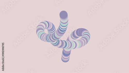colorful wave blending with purple pastel background