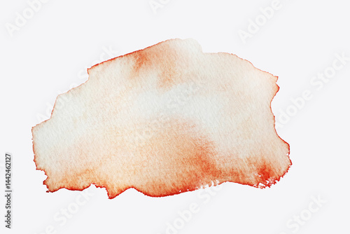 Artistic watercolor splash with warm tones creating a textured background for creative projects