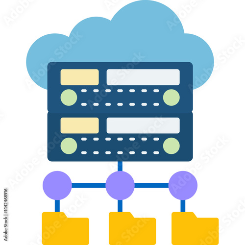 Cloud Server Icon