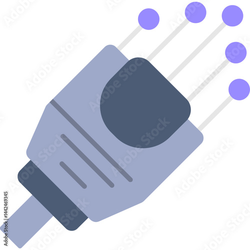 Fiber Optic Link Icon