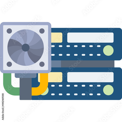Redundant Power Supply Icon
