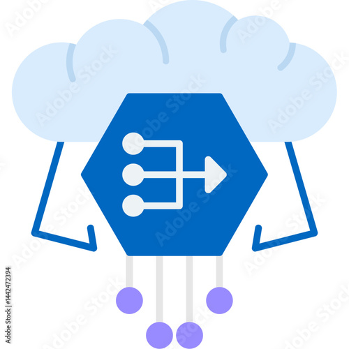 Cloud NAT Gateway Icon