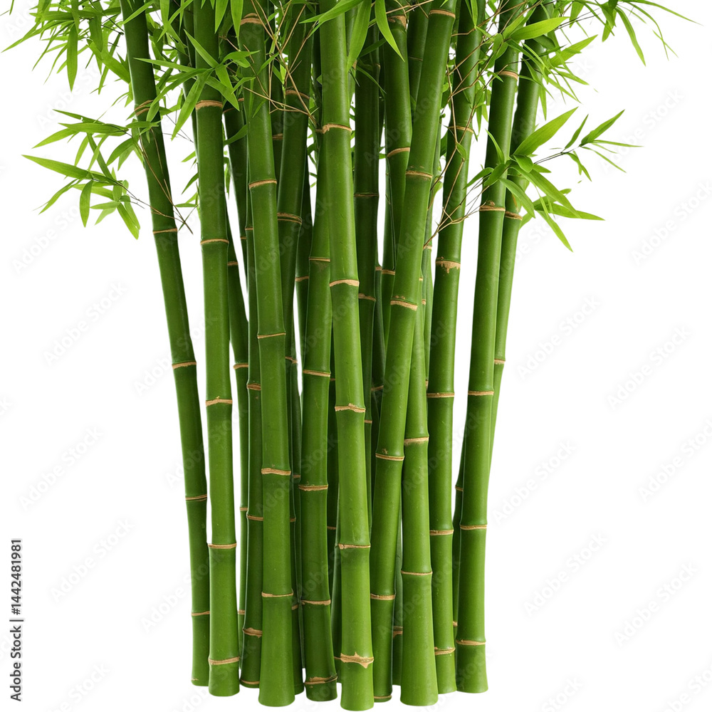 bamboo isolated on white bamboo isolated on white