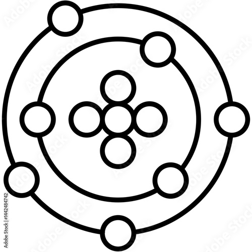 Atomic Model Icon
