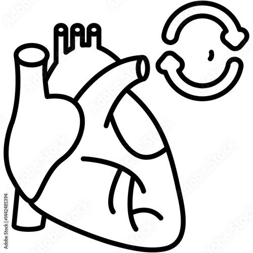 Circulatory System Icon