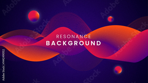 abstract background with red hearts
