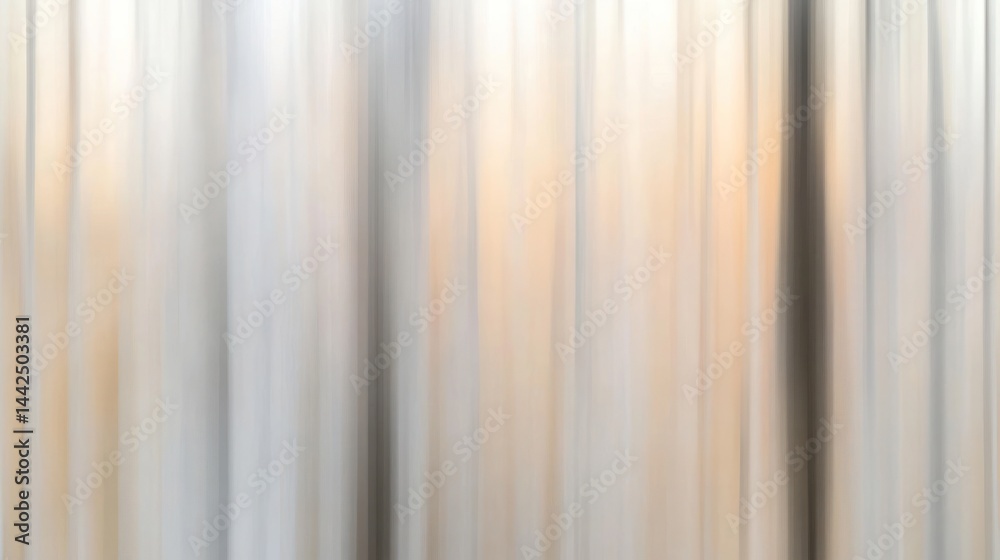 Fototapeta premium Blurred forest scene at sunrise