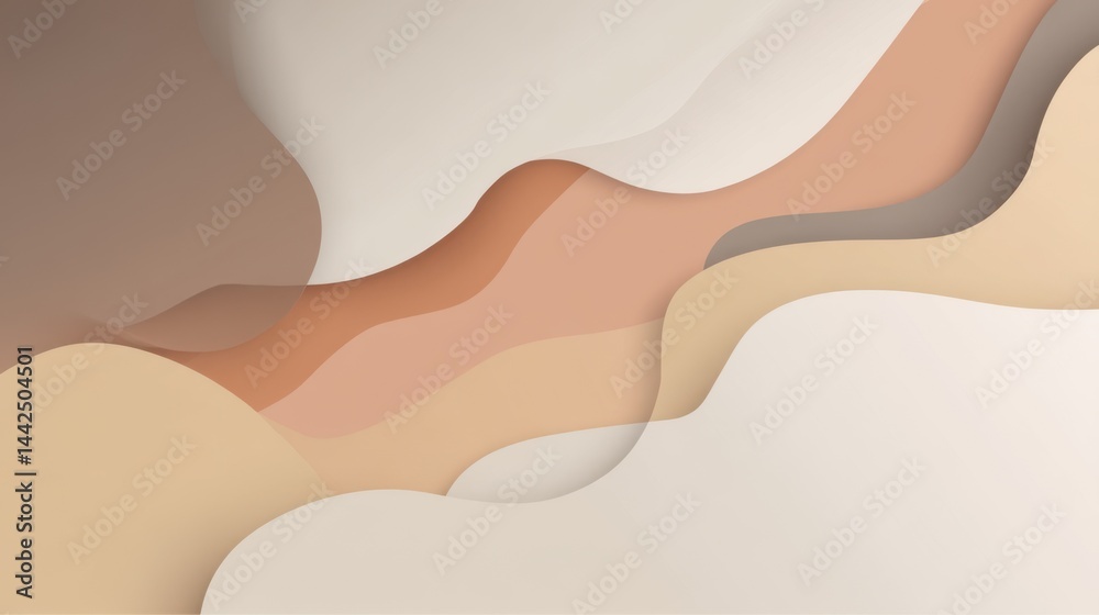 Soft neutral abstract background with minimal gradients and organic forms, ideal for modern corporate slides and branding. Soft neutral abstract background with minimal gradients and organic forms, ideal for modern corporate slides and branding.