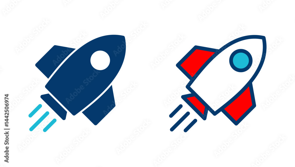 Rocket icon vector isolated on white background. Start Up Concept Symbol. Startup icon Rocket icon vector isolated on white background. Start Up Concept Symbol. Startup icon
