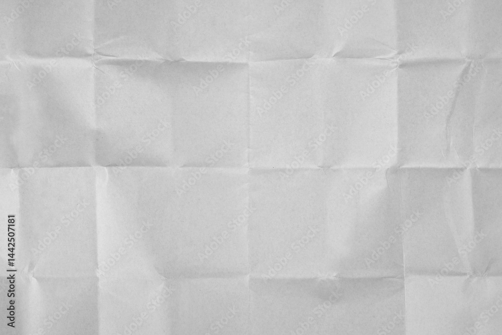 paper texture background with fold lines dividing the paper