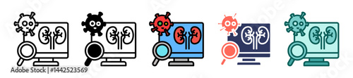 Cancer Screening multiple icon