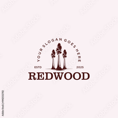 red wood logo design inspiration