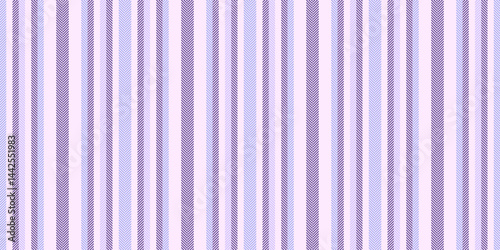 Classic lines textile texture, long vector seamless vertical. Iresent fabric background pattern stripe in white and indigo colors.