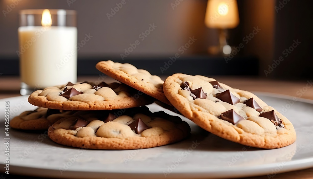 High-Resolution Cookie Photography in a Beautiful Interior Setting High-Resolution Cookie Photography in a Beautiful Interior Setting
