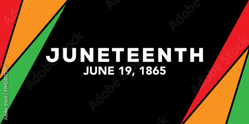 Juneteenth Freedom Day Background