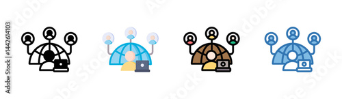 Outsourcing Icon