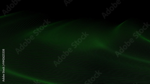 curved wavy lines tech futuristic motion background. dynamic abstract line waving loop line. sound waves showcases vibrant colors flowing stream 4K video loop blurred