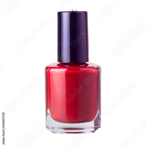 Nail polish isolated on transparent background 