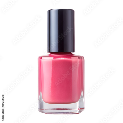 Nail polish isolated on transparent background 