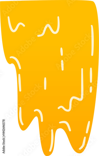 Dripping liquid honey