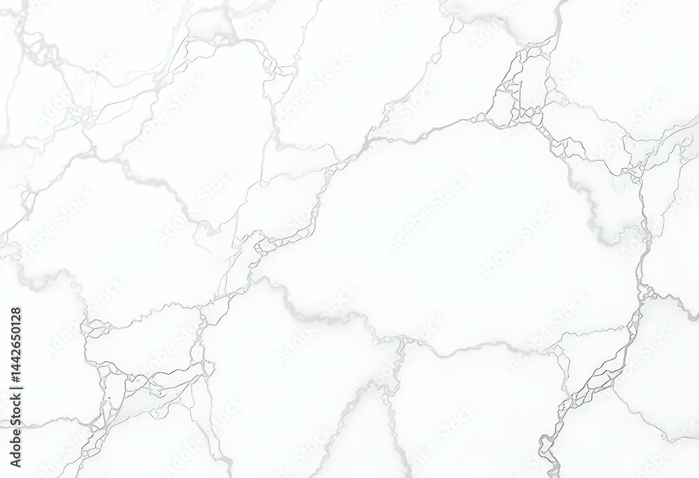Obraz premium Photorealistic white marble texture background, clean surface, natural stone pattern, HD resolution.