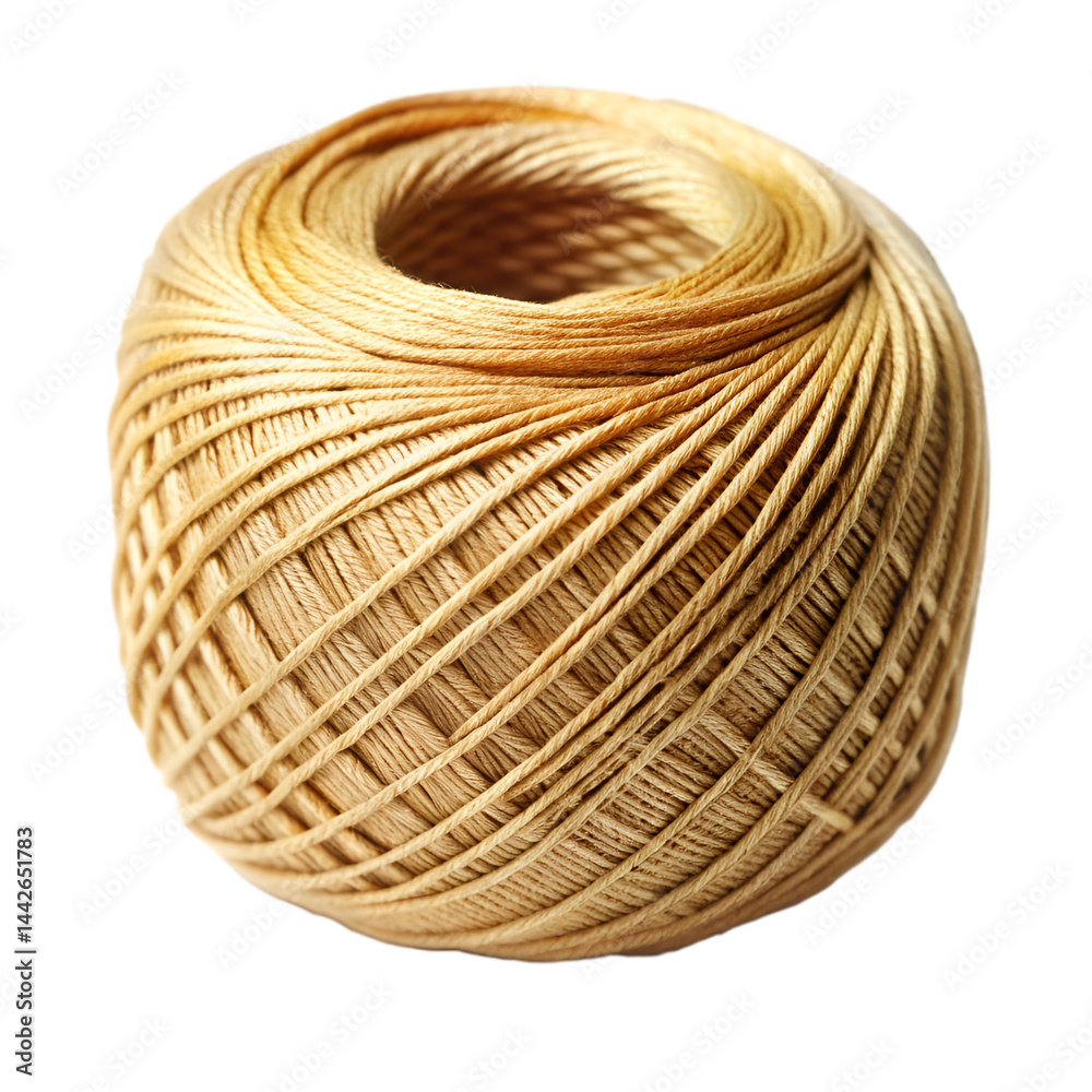Obraz premium Thread isolated on transparent background 