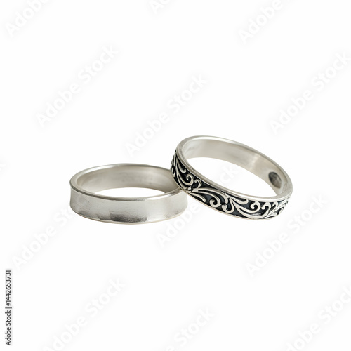 Silver Wedding Rings Simple Elegant Designs