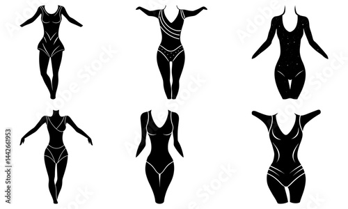 Leotard Silhouette vector