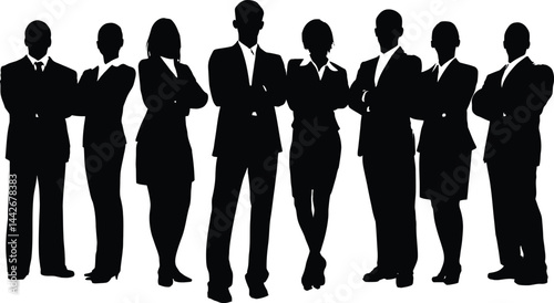 Business Team Silhouette
