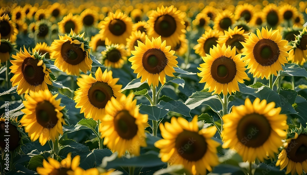 Fototapeta premium Sunflowers Field