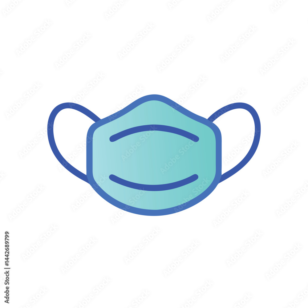 face mask on white background for web and graphic design face mask on white background for web and graphic design