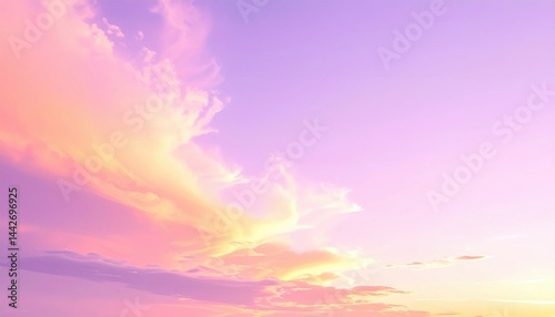 Sunset sky colors coastal area photography serene environment wide angle view nature's beauty