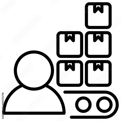 Producer Outline Icon