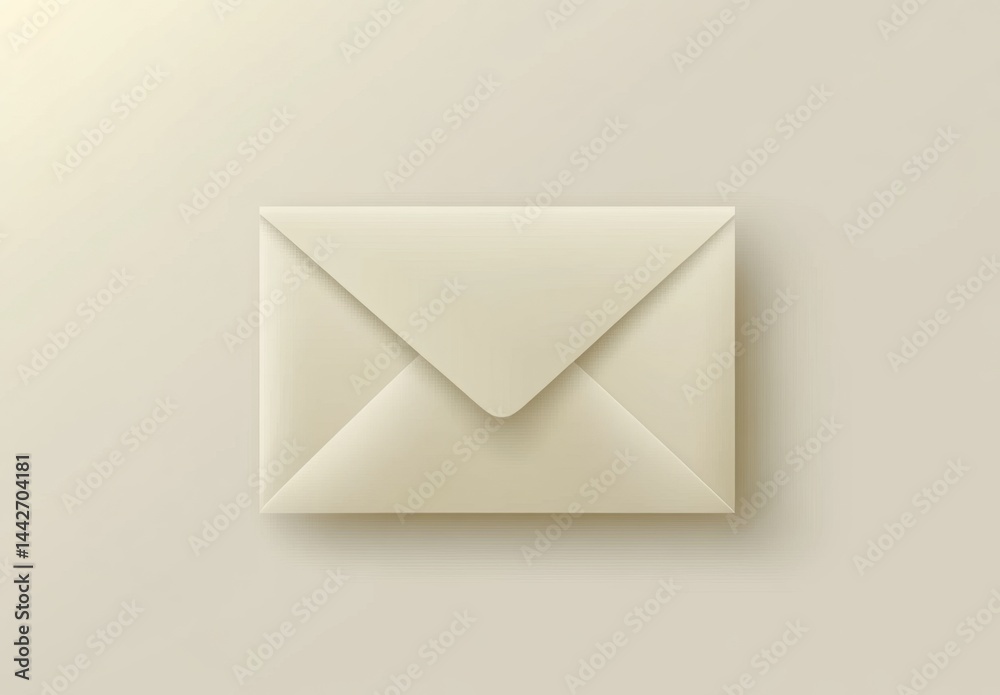 Plain Cream Colored Envelope Plain Cream Colored Envelope